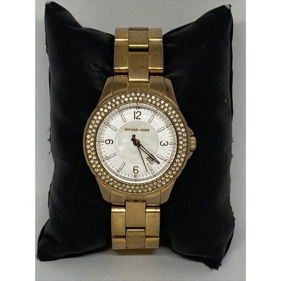 Michael Kors Madison Glitz MK5403 Womens Stainless Steel Analog Dial Watch UC812 - Picture 3 of 12